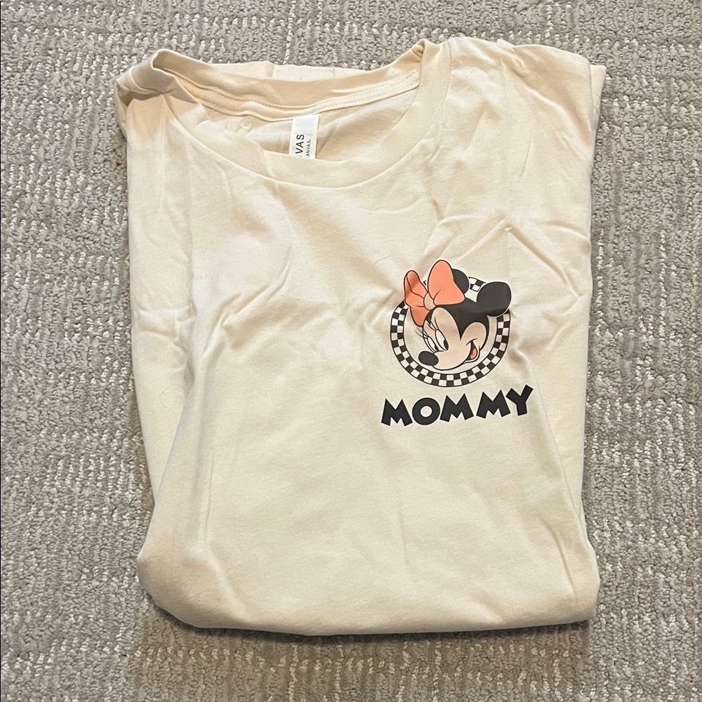 Disney Cream Minnie Mouse Women’s Tee